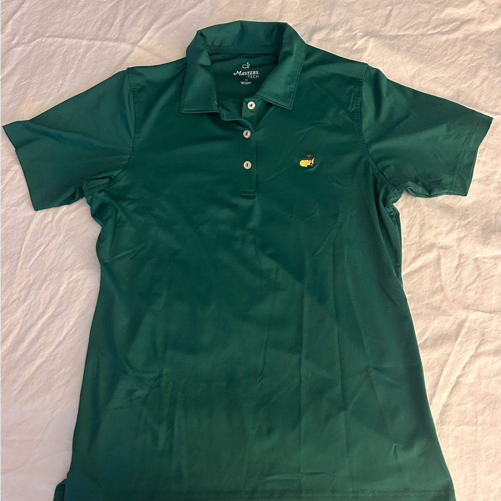 Women’s Masters Tech Green Performance Polo Golf Shirt